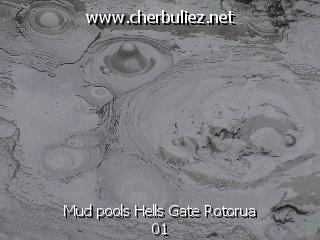 légende: Mud pools Hells Gate Rotorua 01
qualityCode=raw
sizeCode=half

Données de l'image originale:
Taille originale: 184510 bytes
Temps d'exposition: 1/60 s
Diaph: f/400/100
Heure de prise de vue: 2003:03:02 18:28:42
Flash: non
Focale: 171/10 mm

